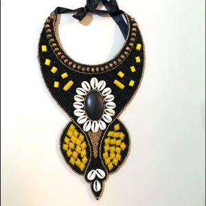Statement Necklace, African Necklace, cowries